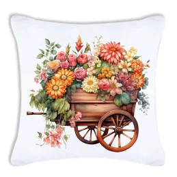 Obliečka na vankúš - Kvety 04