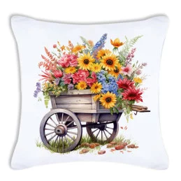 Obliečka na vankúš - Kvety 05