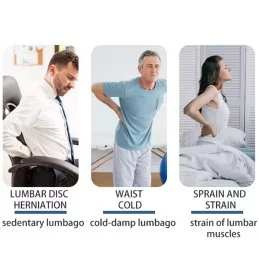 Samozahrievacia prírodná náplasť na bedrovú chrbticu - až 40° C