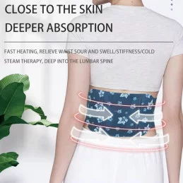 Samozahrievacia prírodná náplasť na bedrovú chrbticu - až 40° C