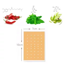Prírodná náplasť na úľavu od bolesti - Pálivá chilli paprika - samozhrievacia 1 ks