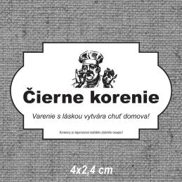 Etikety na koreničky 26