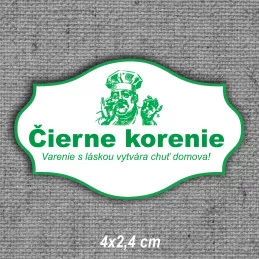 Etikety na koreničky 39