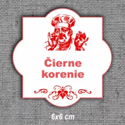 Etikety na koreničky 52