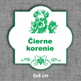 Etikety na koreničky 54