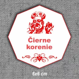 Etikety na koreničky 72