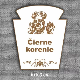 Etikety na koreničky 80