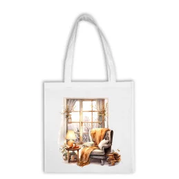 Bavlnená taška - Dekorácie 5