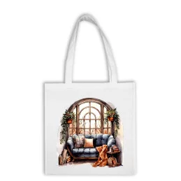 Bavlnená taška - Dekorácie 7