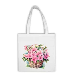 Bavlnená taška - Kvety 37