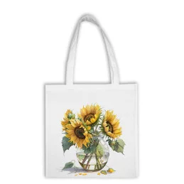 Bavlnená taška - Kvety 40