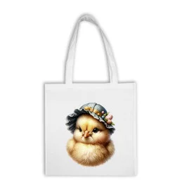 Bavlnená taška - KURIATKO c