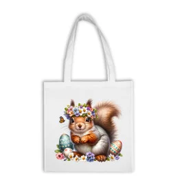 Bavlnená taška VEVERIČKA c